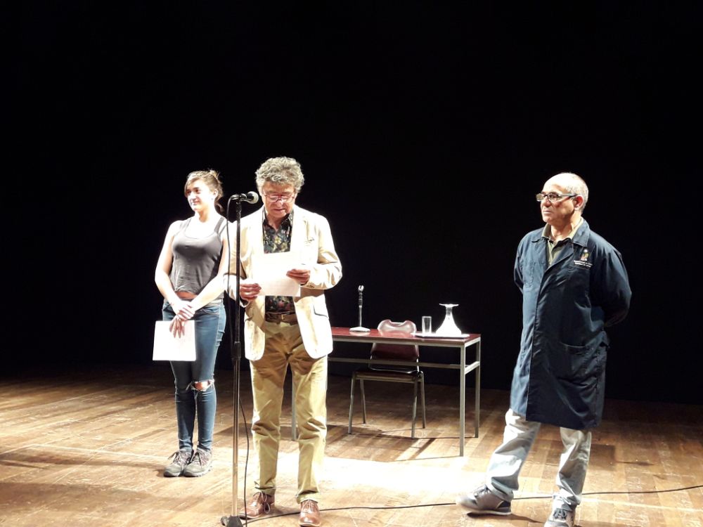 Discurso Jefe del Departamento de Teatro UCH, profesor Hiranio Chávez Rojas