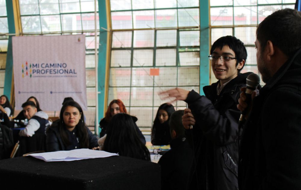 Los estudiantes participaron activamente.