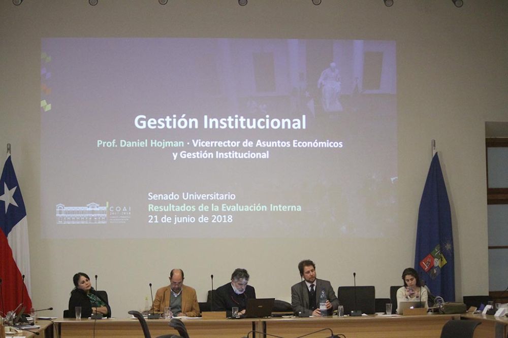 Gestión institucional; docencia de pregrado y estudiantes; docencia de postgrado; investigación, innovación y creación artística; y vinculación con el medio son las áreas en proceso de acreditación.