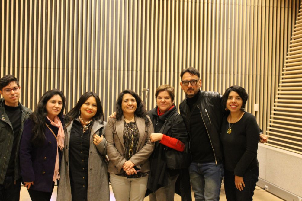 Equipo OEI, activistas y participantes del Conversatorio