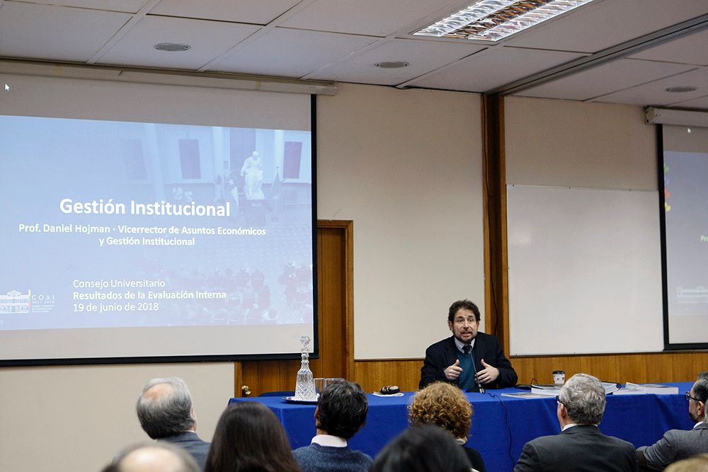 "Este periodo de 7 años ha sido el más intenso en cuanto a aumento de infraestructura en la historia de la Universidad", dijo el vicerrector Daniel Hojman.