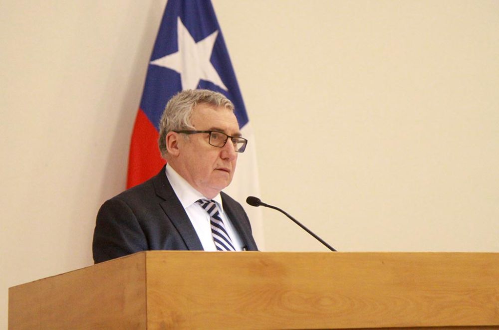 "Este es un momento extraordinariamente feliz para la Universidad de Chile", afirmó el Rector Vivaldi.