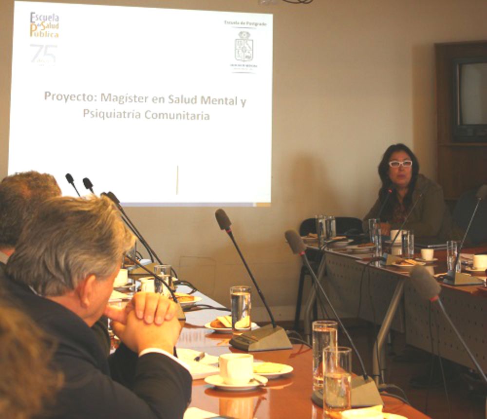 Presentación de la propuesta de creación del Magíster en Salud Mental y Psicología Comunitaria ante el Consejo Universitario