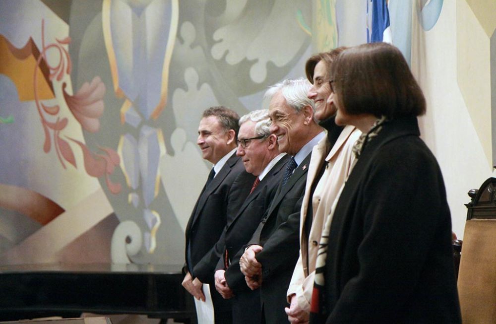 El Rector se refirió a algunos de los proyectos estratégicos de la Universidad como el Polo Cultural de Plaza Italia, el Núcleo de Políticas Públicas y Ciudadanía y el Parque Laguna Carén.