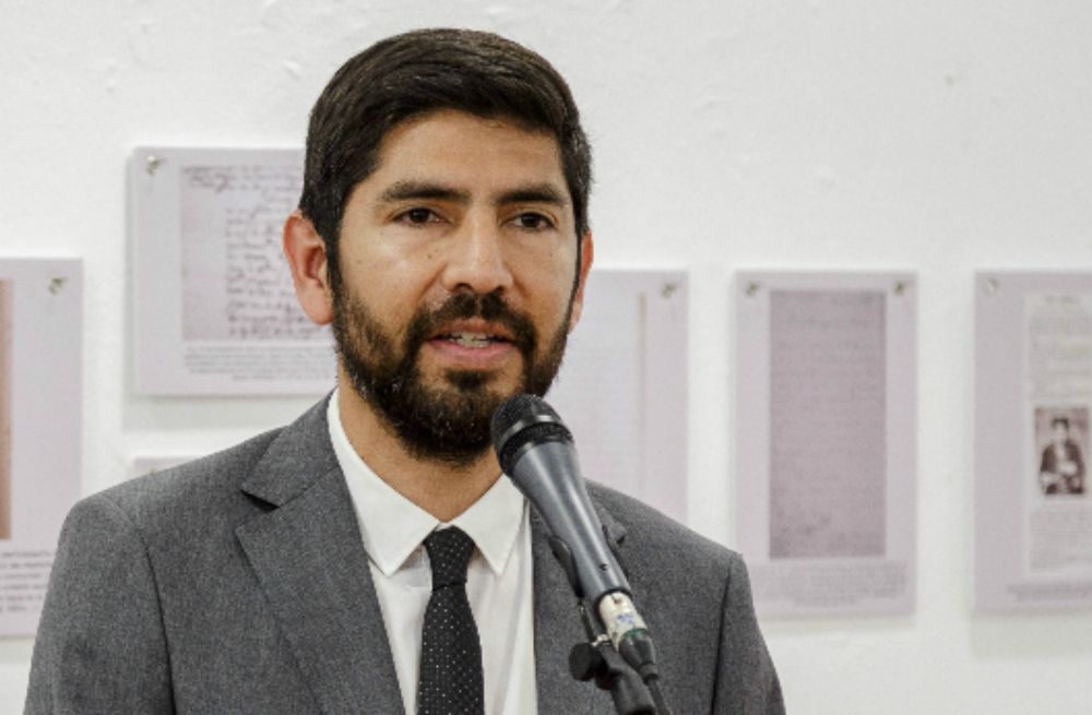 El Director de Creación Artística de la U. de Chile, Fernando Gaspar. 