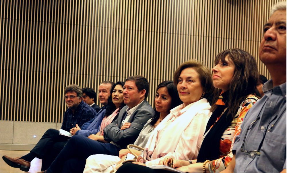 La presencia de profesores y directivos de los establecimientos educacionales fue muy importante para los estudiantes.