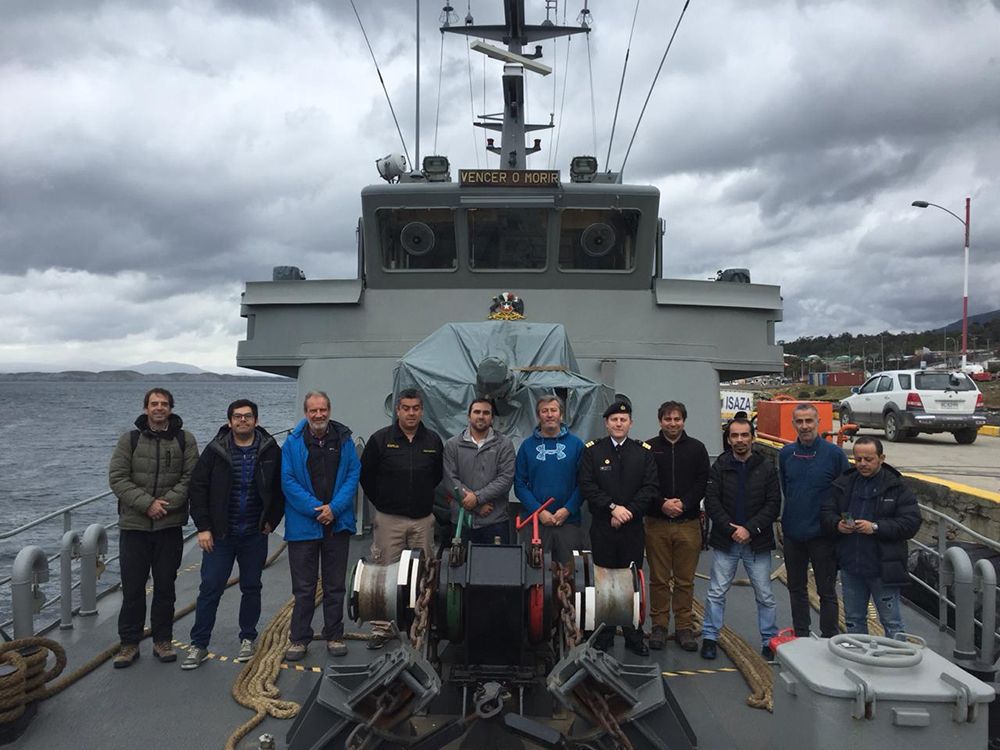 Un equipo del CSN, incluyendo a su director, participó de estas jornadas investigativas en el extremo sur del país.