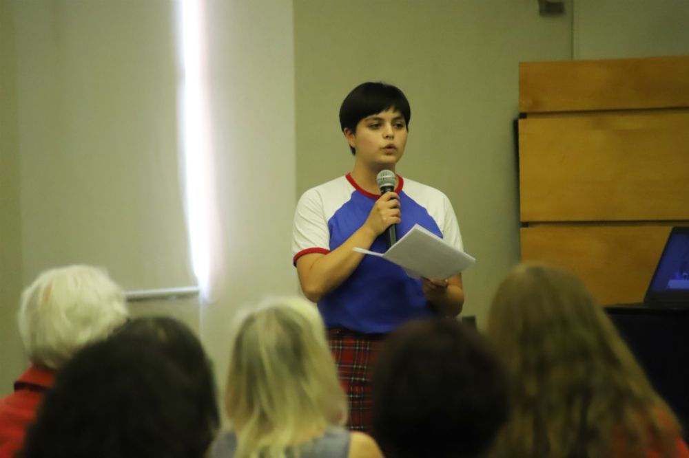 Bárbara Guerra, representante del Preuniversitario Trans