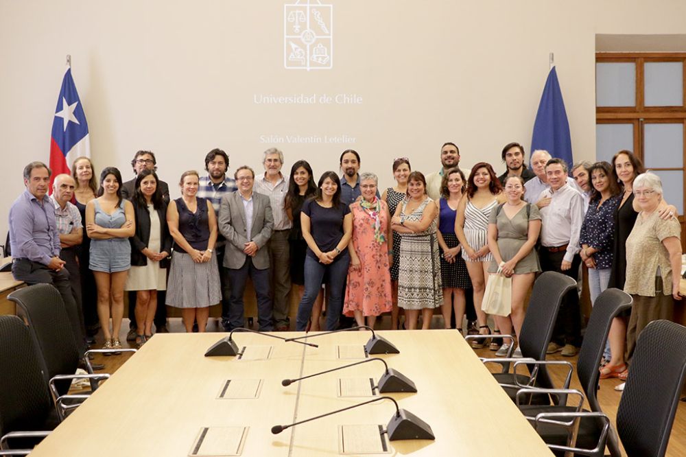   La comitiva de la U. de Aysén estuvo presente en la sesión plenaria del 14 de marzo y participó del trabajo de comisiones del Senado Universitario.