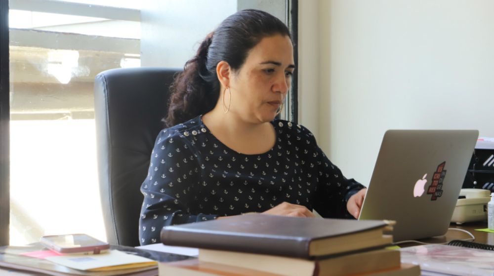 Directora de la Oficina de Equidad e Inclusión, Maribel Mora Curriao.