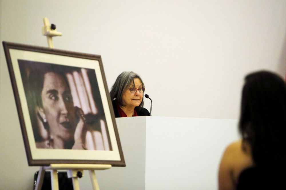 La escritora y Premio Nacional de Literatura, Diamela Eltit.