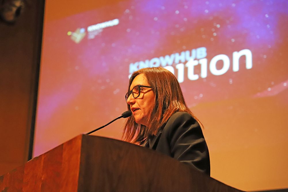 La Subgerenta de Transferencia Tecnológica de CORFO, Marcia Varela, destacó la relevancia de impulsar iniciativas para potenciar el emprendimiento tecnológico desde las universidades.