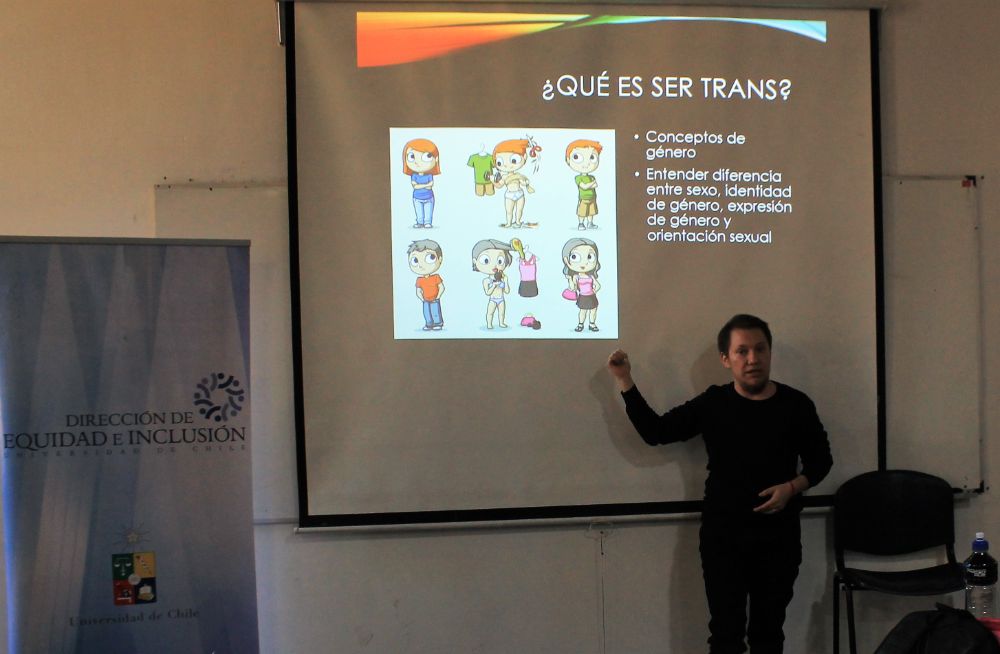  Segunda parte de la charla/taller donde se abordó la inclusión de las personas trans en espacios laborales