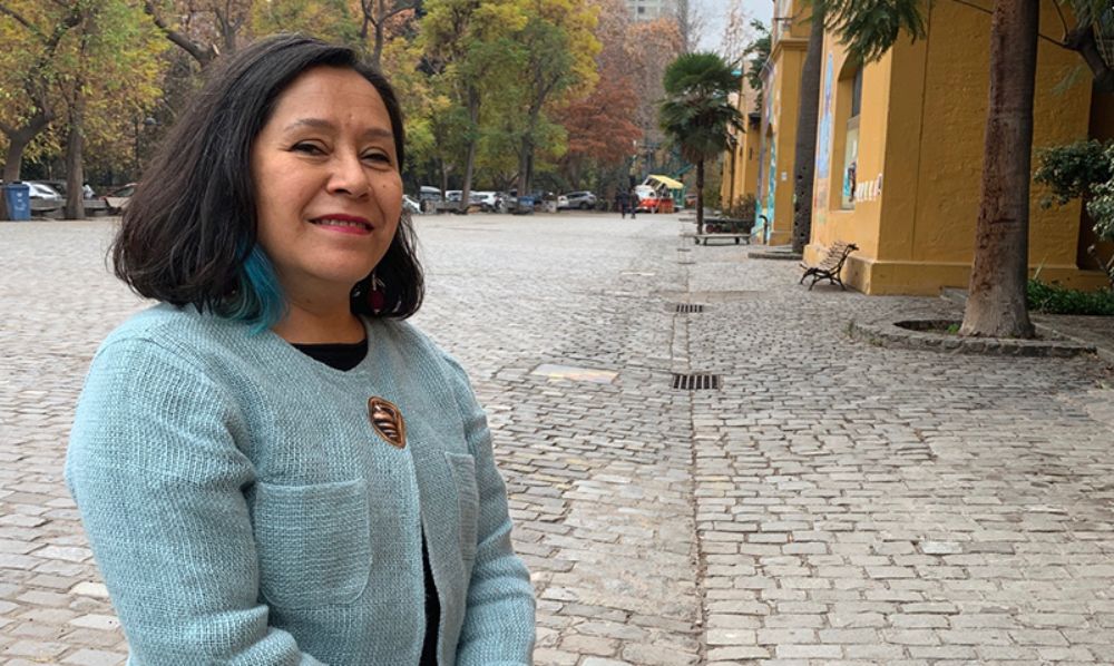 Encargada del área de interculturalidad de la Oficina de Equidad e Inclusión, Gricelda Figueroa