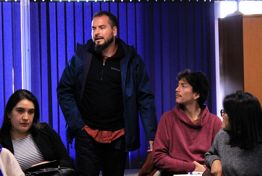 Óscar Aroca, jefe de gabinete de la Vicerrectoría de Asuntos Estudiantiles y Comunitarios.