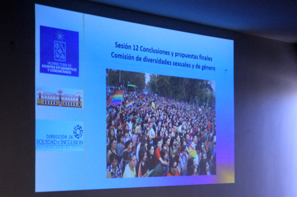 Cierre de la Comisión de Diversidades Sexuales y de Género.