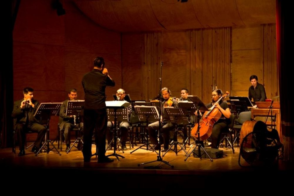 "Acá hay una puesta seria de los integrantes de CATA, quienes tienen una visión de que la música de arte contemporánea puede sonar muy bien en una instancia como esta", dijo Carlos Valenzuela.