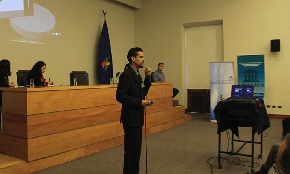 Luis Vera,  encargado de la unidad de Discapacidad de la Oficina de Equidad e Inclusión