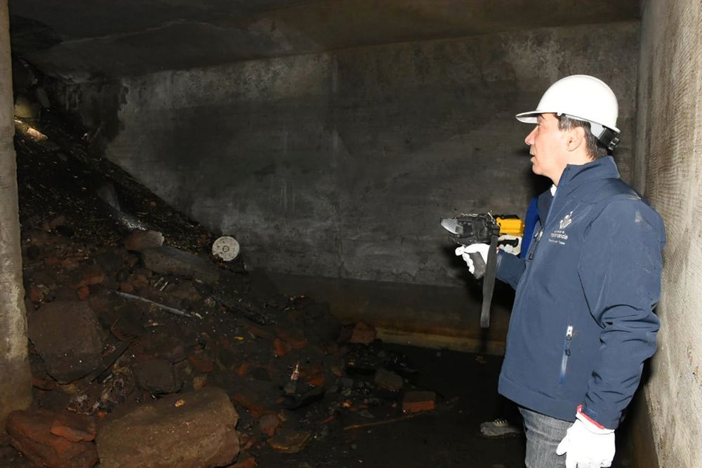 Sus cerca de 10 metros conectan la Facultad de Odontología con el Hospital Psiquiátrico y enlazaría con un tramo en esta última institución.