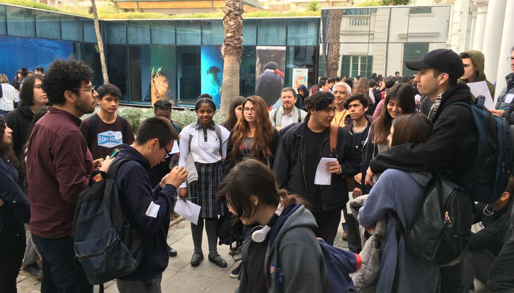 Más de 90 estudiantes de los siete liceos del programa PACE UCH participaron de la actividad