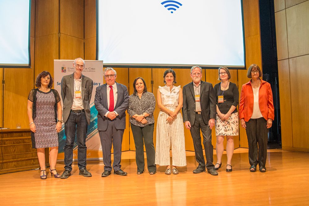 Autoridades y conferencistas del Congreso