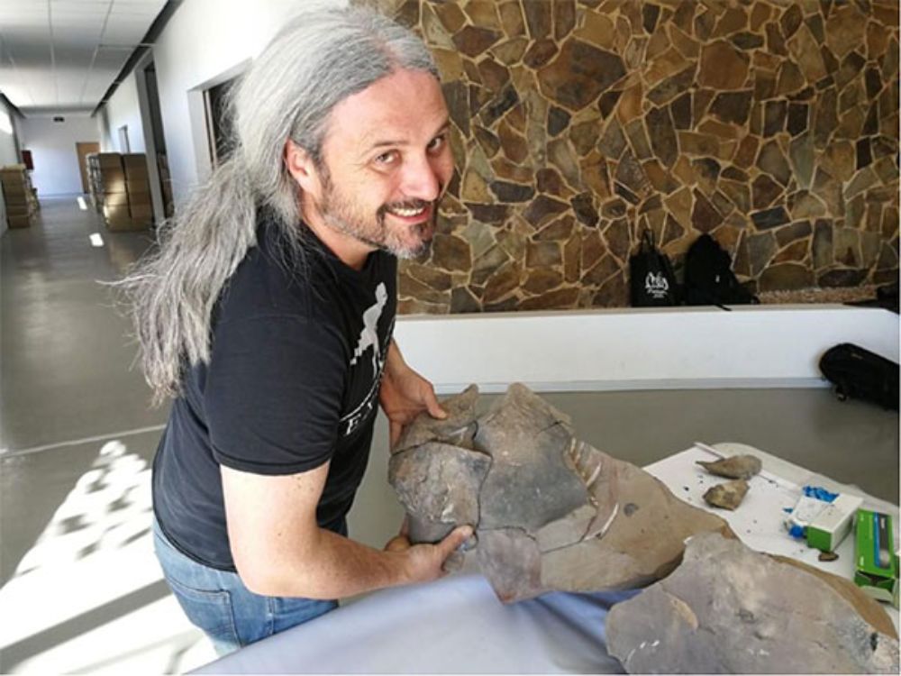 "Antes de esta investigación el temnodontosaurus se conocía solo en el jurásico inferior de Europa", señaló el paleontólogo Rodrigo Otero.