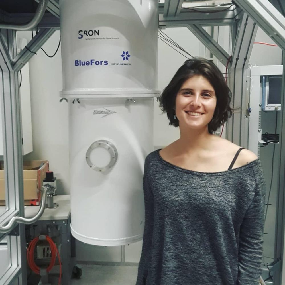 Bernardita Ried, estudiante de Física y Astronomía de la FCFM e impulsora del proyecto.