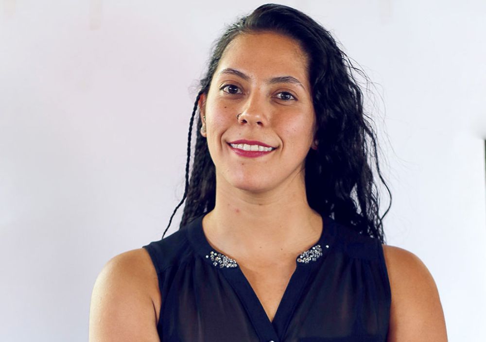 Nataly Venegas, estudiante del Doctorado en Ciencias Biomédicas.