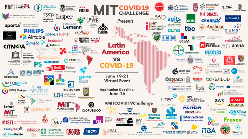 En esta hackaton -desarrollada entre el 19 y el 21 de junio- el MIT buscaba diversas iniciativas de innovación para enfrentar la pandemia.
