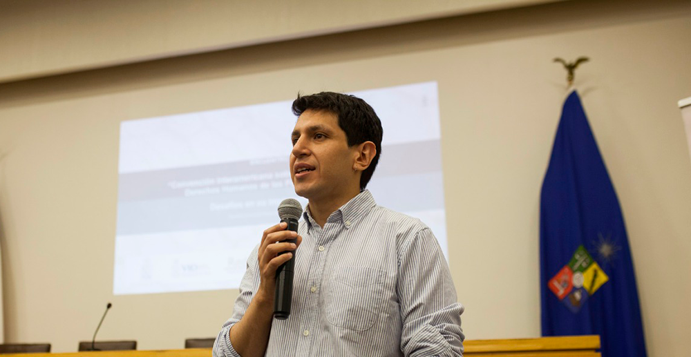 Jefe de la Unidad de Redes Td, Pablo Riveros.