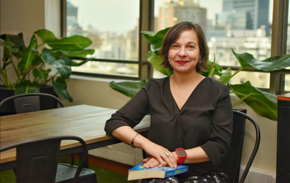 Docente de la Escuela de Salud Pública, Magíster en Epidemiología y Magíster en Bioestadística, María Paz Bertoglia.