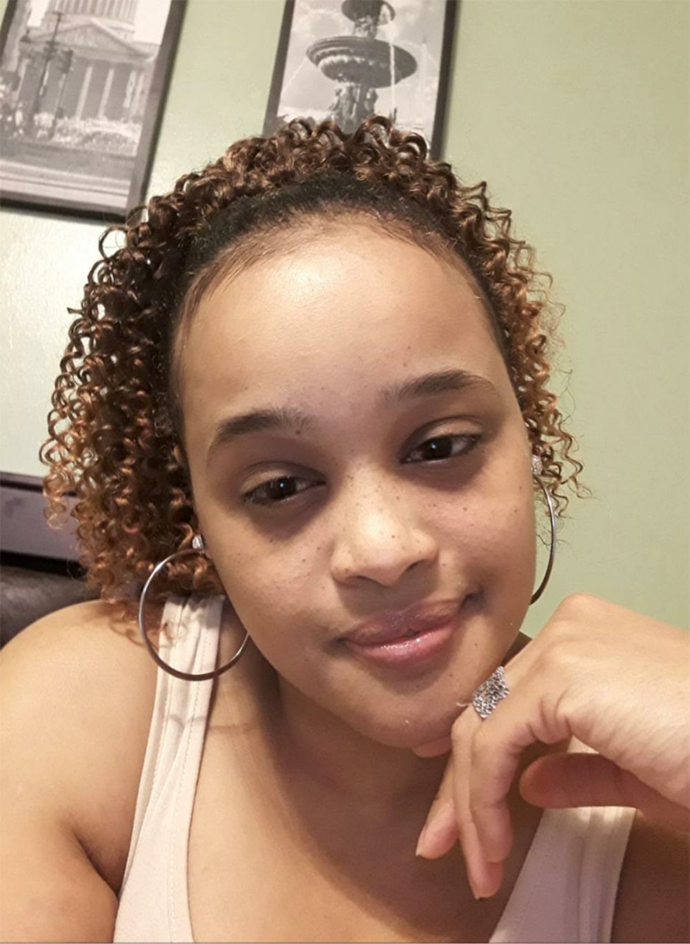 Ariana Vargas, presidenta de la Asociación de Dominicanos presentes en Punta Arenas.