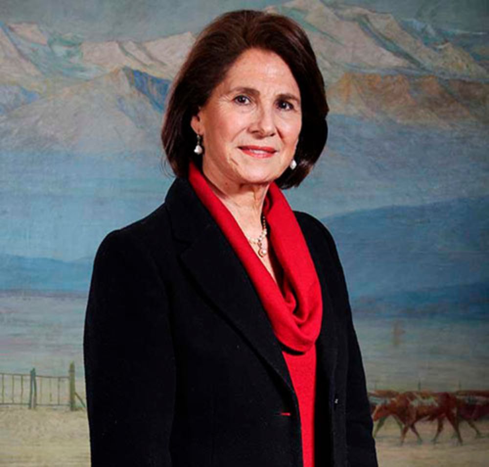 La abogada, profesora de Derecho Constitucional en la U. de Chile y co-autora del libro, Ana María García.