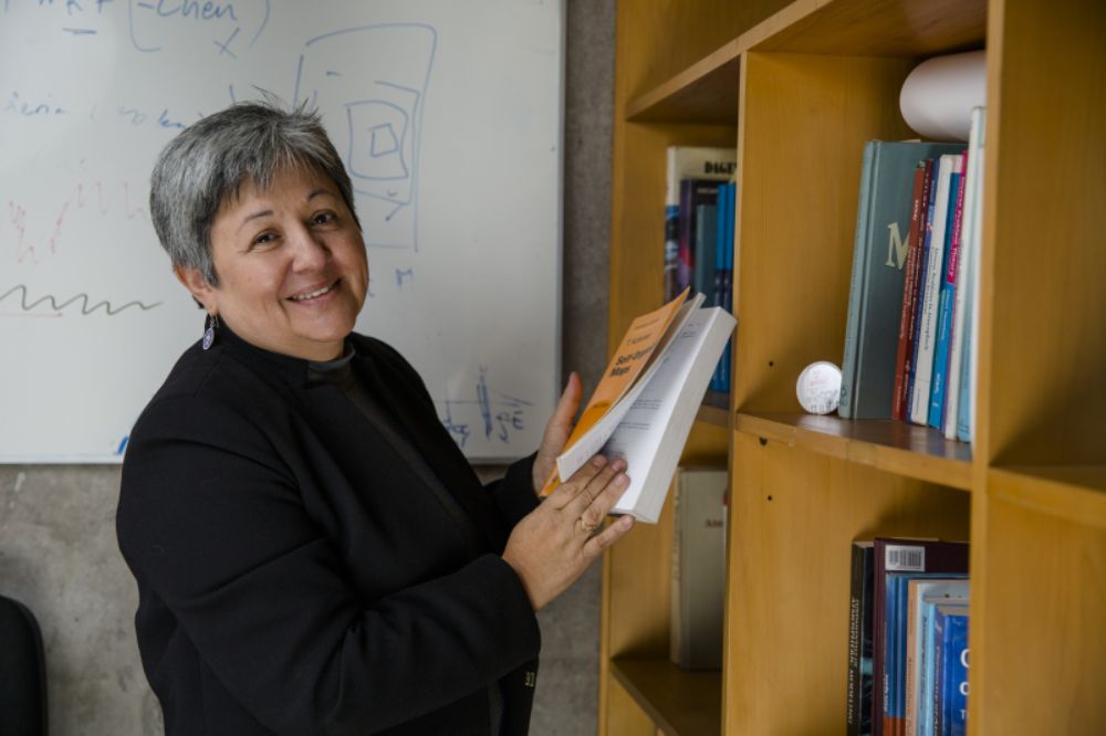 La investigadora del Centro de Ciencias del Clima y la Resiliencia (CR2), Laura Gallardo.