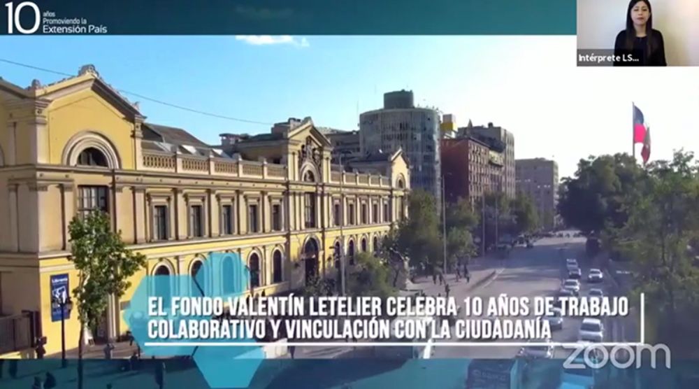 De manera virtual se realizó la tradicional ceremonia de Aniversario de la Vexcom y entrega de los premios del Fondo Valentín Letelier 2020.