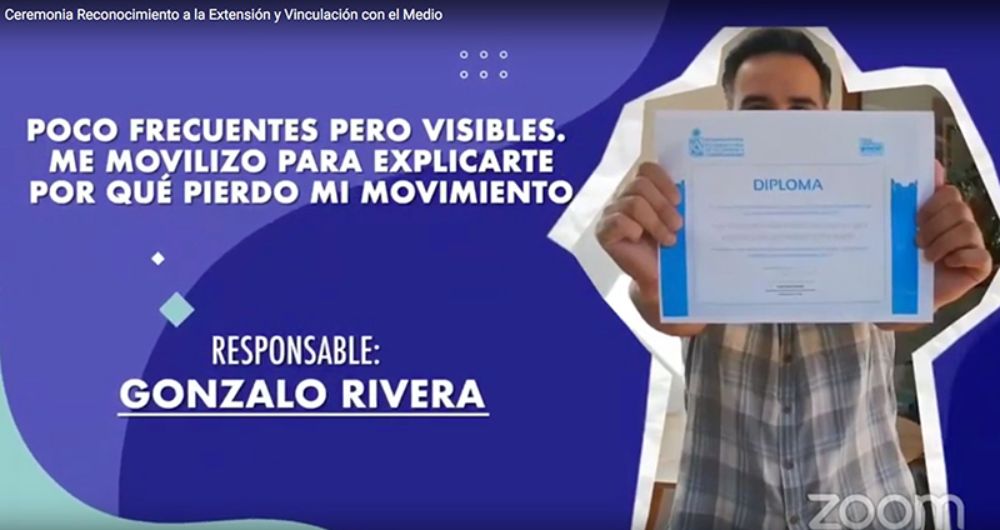 Los responsables de los equipos ganadores de los proyectos premiados por el FVL 2020.