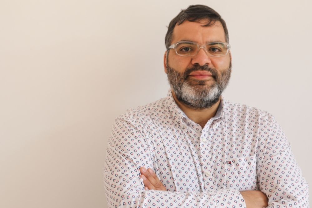 El director ejecutivo del Proyecto de Internacionalización UCH 1899, Andree Henríquez.