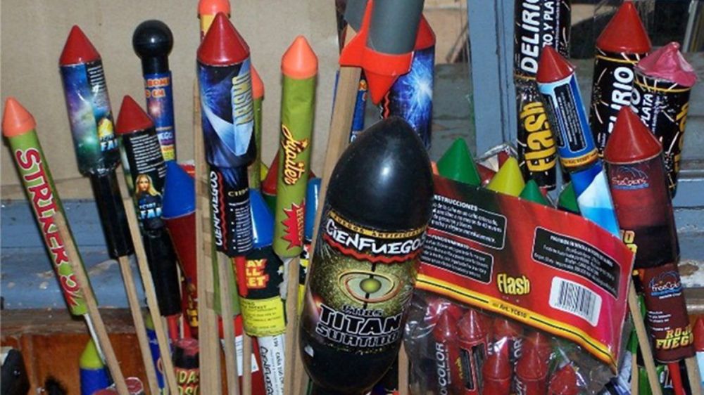 El año pasado hubo un aumento de casos de personas heridas por fuegos artificiales ilegales., 