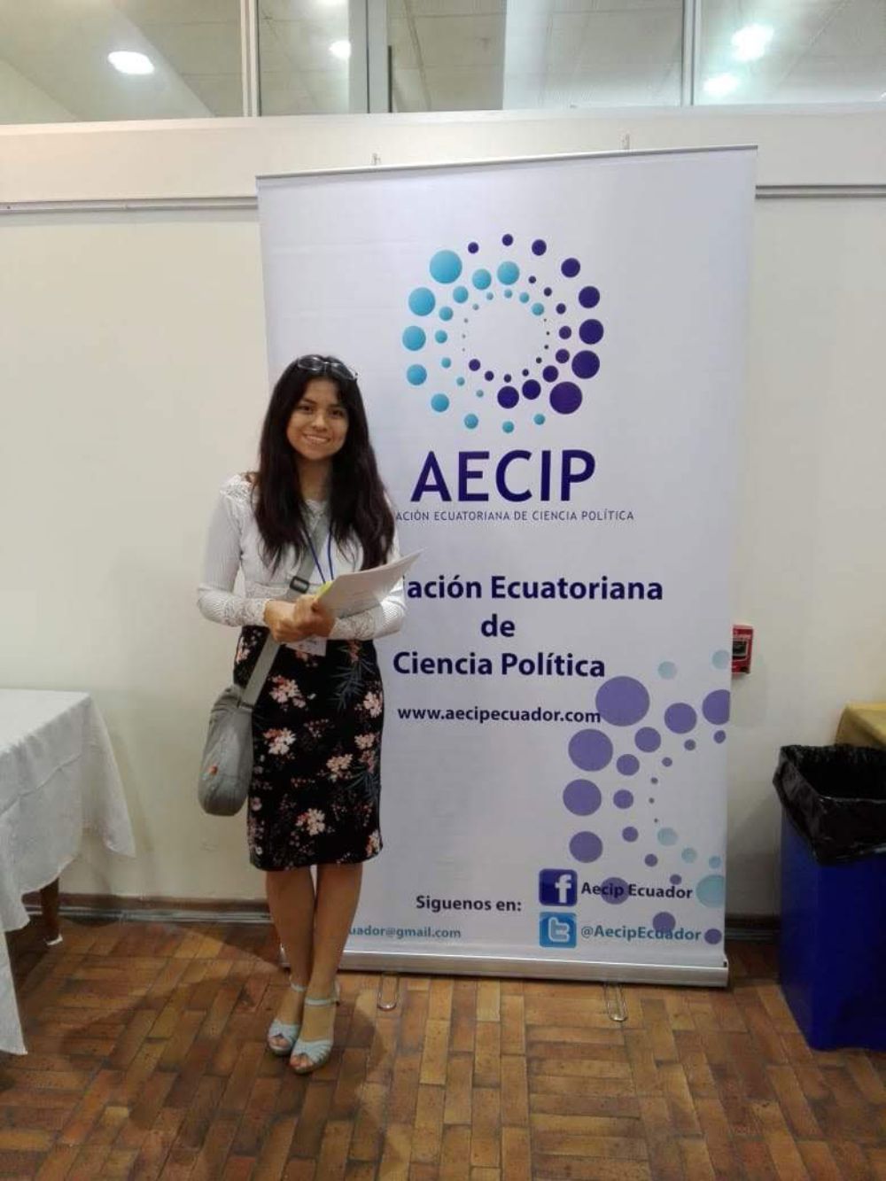 Rosa Tianí Miralles Carranza de la Universidad Nacional Mayor de San Marcos es una de las estudiantes del programa.