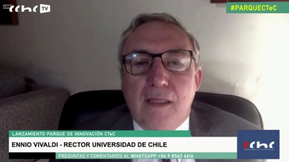 "CTeC apunta a resolver los desafíos del país en distintas áreas, en este caso la construcción, de forma transdisciplinaria y congregando a todos los protagonistas", sostuvo el Rector Vivaldi.