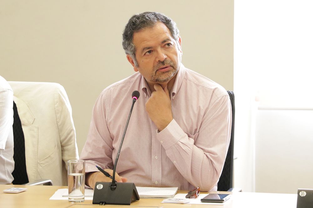 El ex Senador Universitario Eric Palma presentó una propuesta para la creación de una Defensoría de la Comunidad Universitaria en 2015.