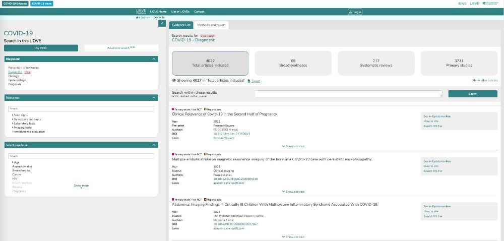 Epistemonikos ha participado en proyectos internacionales y como asesores técnicos de varias instituciones de salud nacionales e internacionales.
