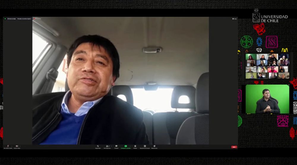 Adolfo Millabur, constituyente representante del pueblo Mapuche.