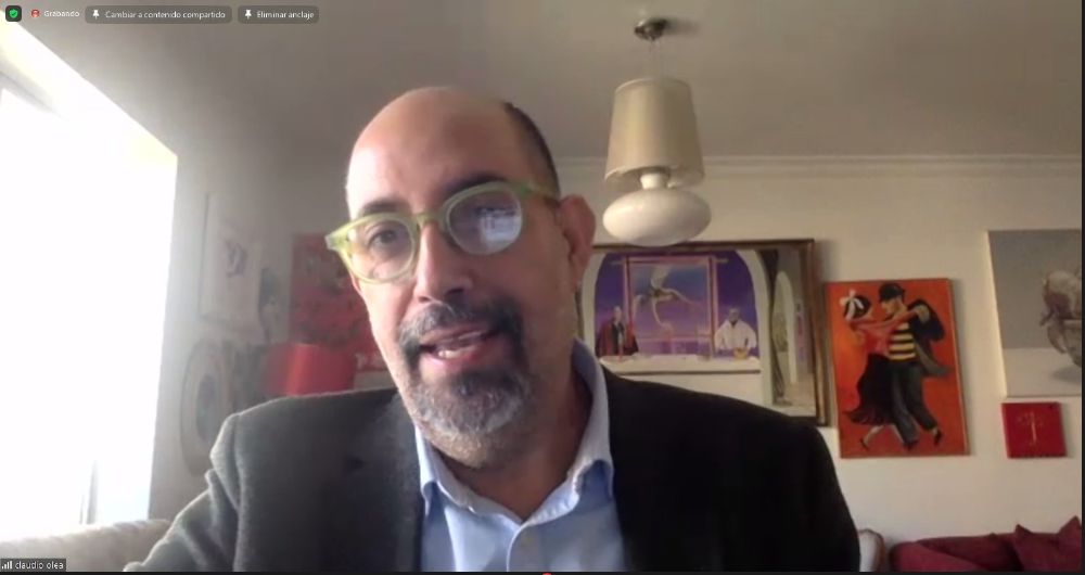 El director Claudio Olea, recalcó que en este espacio podrán conversar sobre ¿el desarrollo de la carrera académica, fundamentalmente enfocada en la importancia que tiene la docencia en ella¿