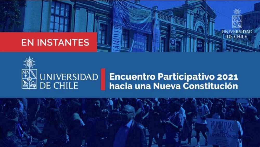 Este seminario se enmarca en los "Encuentros Participativos 2021: Hacia Una Nueva Constitución".