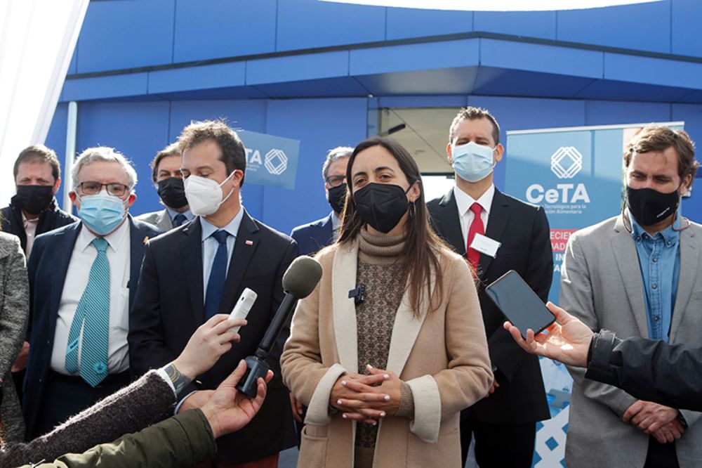 María Emilia Undurraga, ministra de  Agricultura.