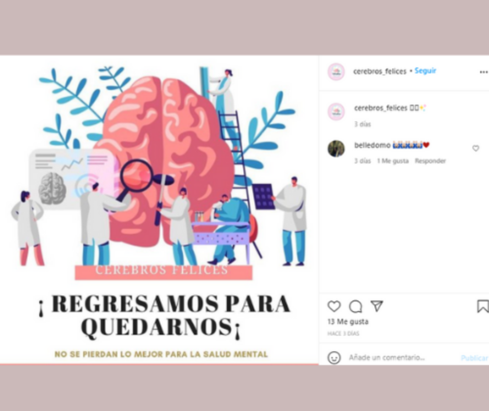 Si bien el proyecto está en etapa de diseño, ya cuenta con redes sociales. 