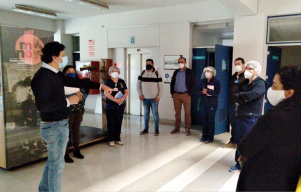 Capacitación del equipo de Bienvenida de la Facultad de Odontología en octubre del 2020.