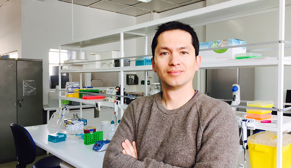 Académico del Instituto de Ciencias Biomédicas y el Departamento de Oncología, Ricardo Verdugo.