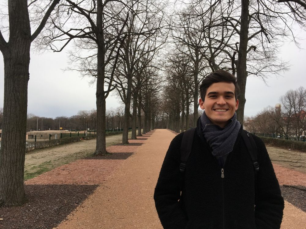  Federico Matzner, estudiante de quinto año de administración pública.